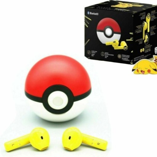 תמונה של אוזניות אלחוטיות Razer Pokemon Pikachu TWS בצבע צהוב