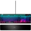 Изображение Игровая механическая клавиатура SteelSeries Apex 7 Full Size с красными линейными переключателями и Rapid Tap.