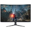 Изображение Изогнутый монитор Alienware AW3225QF от Dell размером 32 дюйма черного цвета.