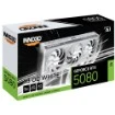 Изображение Видеокарта INNO3D GeForce RTX 5080 X3 OC WHITE белого цвета.