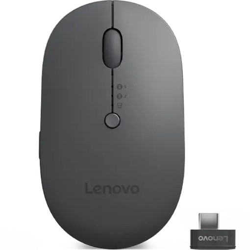 Picture of Lenovo X9 Multi-Device Wireless Mouse in black 4Y51R29290.