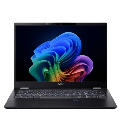 תמונה של מחשב נייד Acer TravelMate P6 14 AI U7-256V בצבע שחור NX.BJMEC.001