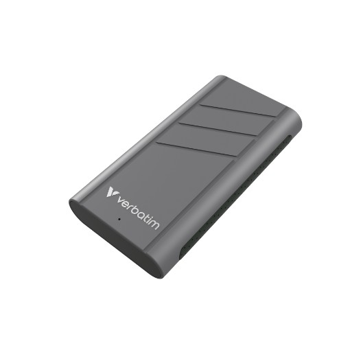 תמונה של כונן SSD VERBATIM TURBOMETAL USB 4.0 2TB בצבע כסוף