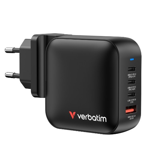 Изображение Зарядное устройство Verbatim Mini Charger 100W черного цвета 32231.