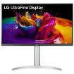 תמונה של מסך מחשב LG UltraFine 27UP850K-W בגודל 27 אינץ' ברזולוציית 4K UHD עם USB-C