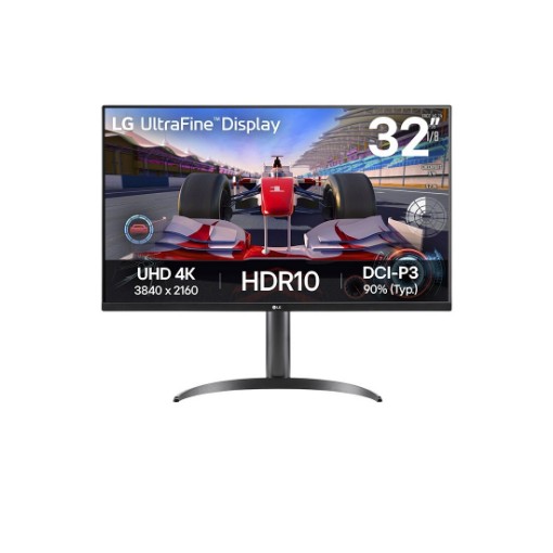 תמונה של מסך מחשב LG UltraFine™ 32UR550K-B בגודל 32" ברזולוציית 4K עם HDR10