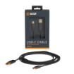 Изображение Кабель SCUF USB-C на USB-A длиной 2 метра черного цвета.