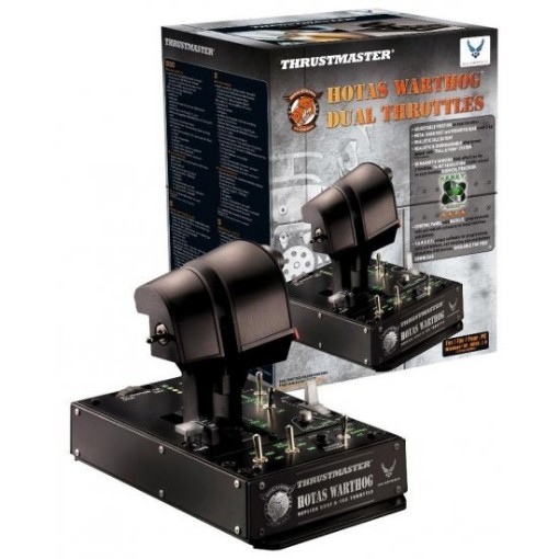 Изображение Контроллер полета Thrustmaster Hotas Warthog C.Panel с двойными ручками газа для компьютера.