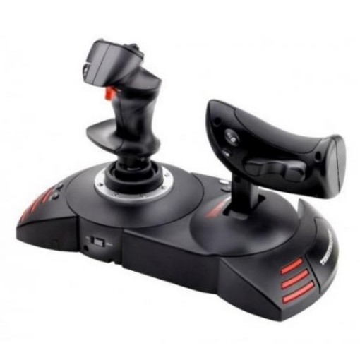 Изображение Джойстик для полета Thrustmaster T-Flight Hotas X – совместим с PC и PS3.