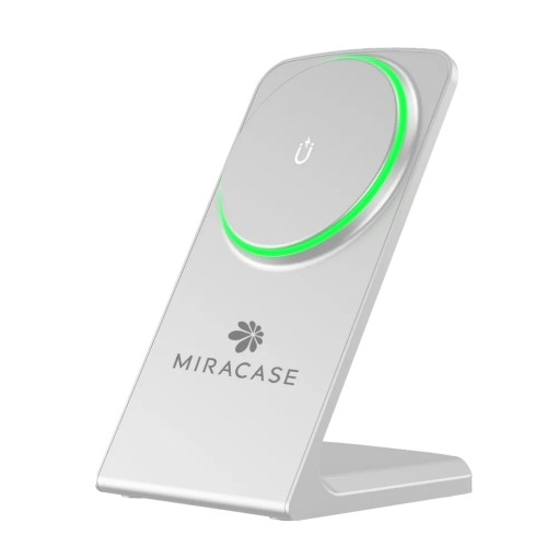 תמונה של מטען אלחוטי MIRACASE MQIW540 בצבע לבן