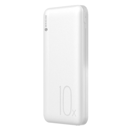 Picture of Miracase MPB10PD 22.5W portable charging battery in white color.
