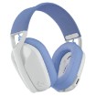 תמונה של אוזניות גיימינג אלחוטיות Logitech G435 LIGHTSPEED בצבע לבן/סגול