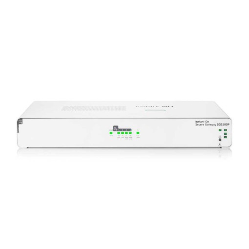 Изображение Aruba защищённый шлюз HPE Networking Instant On SG2505P 5 портов чёрный S0G34A.