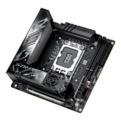 Изображение Материнская плата ASUS ROG STRIX Z890-I GAMING WIFI черного цвета.