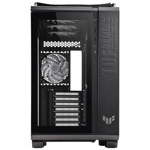 Изображение Корпус компьютера ASUS TUF GAMING GT502 PLUS TG ARGB черного цвета.