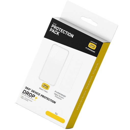 תמונה של סט Protection Pack ל-Galaxy S25 Edge – React+מגן PureGear 3D Glass