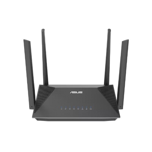 Изображение Маршрутизатор ASUS AX1800 RT-AX52 черного цвета.