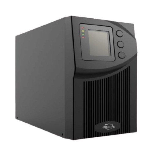 Изображение Электронный стабилизатор напряжения Armor Line On-Line 2000VA/1800W черного цвета.