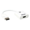 תמונה של מתאם DisplayPort ל-HDMI ATEN VC986B בצבע שחור
