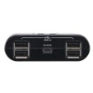Изображение Умный USB переключатель ATEN US224 2×4 SB2.0 черного цвета.