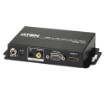תמונה של ממיר אות HDMI ל-VGA עם אודיו ATEN VC812 בצבע שחור