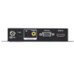 תמונה של ממיר אות HDMI ל-VGA עם אודיו ATEN VC812 בצבע שחור