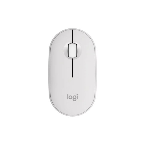 Picture of Logitech Pebble 2 M350S wireless mouse in white.
