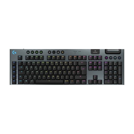 Изображение Проводная клавиатура Logitech G915 X LIGHTSPEED LOW-PROFILE черного цвета.