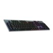 Изображение Проводная клавиатура Logitech G915 X LIGHTSPEED LOW-PROFILE черного цвета.