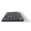 Изображение Беспроводная клавиатура Logitech K780 многоустройственная, тихая, черного цвета.