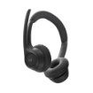 Изображение Беспроводные наушники Logitech Zone 300 черного цвета.