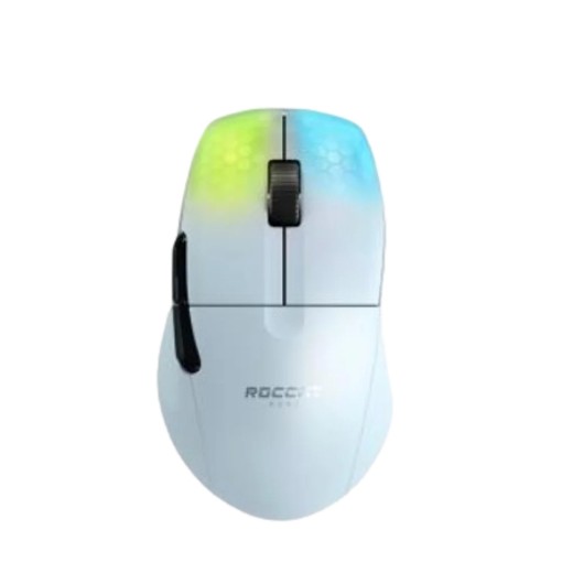 Picture of ROCCAT KONE PRO AIR wireless mouse in white.