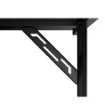 Picture of Gaming table Benda SCORPIUS DESKPRO-BL110 in black color.