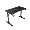 Picture of Gaming table Benda SCORPIUS DESKPRO-BL110 in black color.