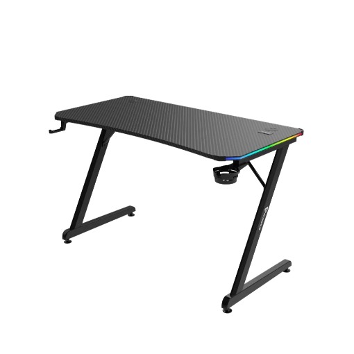Picture of Gaming table SCORPIUS DESKPRO-HJ120 in black.