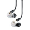 Изображение Прозрачные наушники SHURE AONIC 215 с технологией шумоподавления прозрачного цвета.