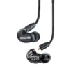 Изображение Наушники SHURE AONIC 215 с технологией шумоподавления черного цвета.