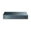 Изображение Настольный коммутатор TP-LINK SG108 V9 гигабитный с 8 портами, металлического серого цвета.