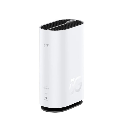 Изображение Сотовый маршрутизатор ZTE G5C 5G Wi-Fi 6 белого цвета.