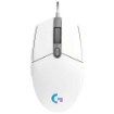 Изображение Проводная игровая мышь Logitech G102 LIGHTSYNC белого цвета.