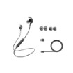 Picture of PHILIPS wireless in-ear headphones TAE4205 in black.