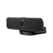 Picture of Logitech laptop camera C925E in black.
