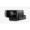 Picture of Webcam with microphone Logitech C922 Pro Stream 1080p in black.