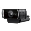 Picture of Webcam with microphone Logitech C922 Pro Stream 1080p in black.