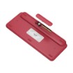 Picture of Logitech POP Keys wireless mechanical keyboard in lipstick pink.