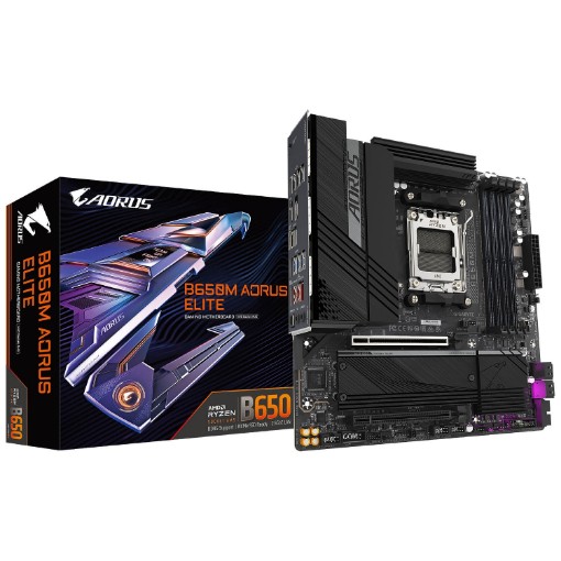 Изображение Материнская плата Gigabyte B650M AORUS ELITE.