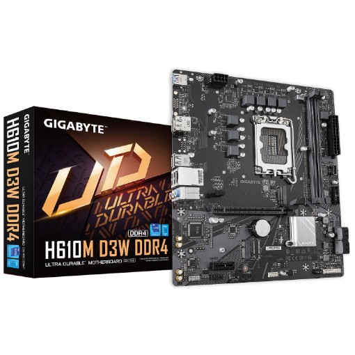 Изображение Материнская плата Gigabyte H610M D3W DDR4.