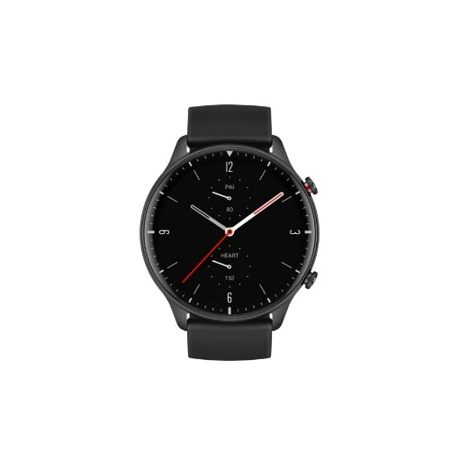 Picture of Amazfit GTR 2 smart watch in black sport color.