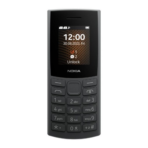 Изображение Мобильный телефон NOKIA модель 105 4G черного цвета.