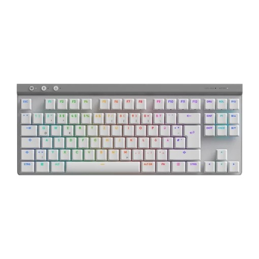 תמונה של מקלדת גיימינג Logitech G515 LIGHTSPEED TKL בצבע לבן